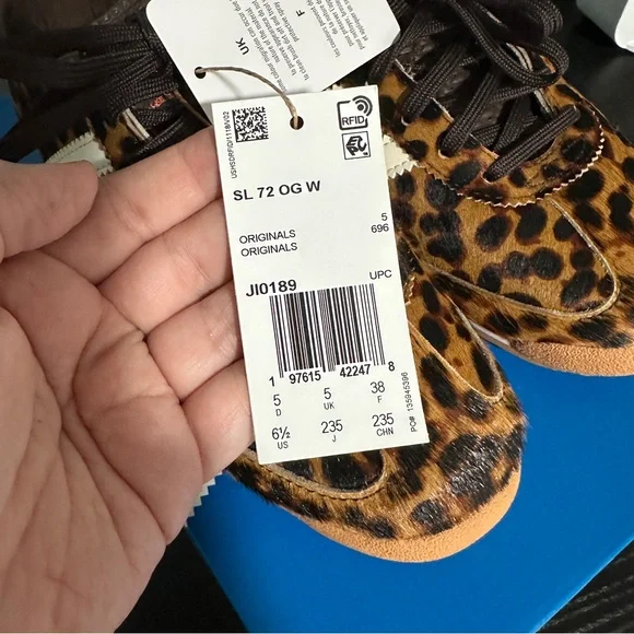Adidas SL72 Leopard Sneakers - Picture 6 of 8
